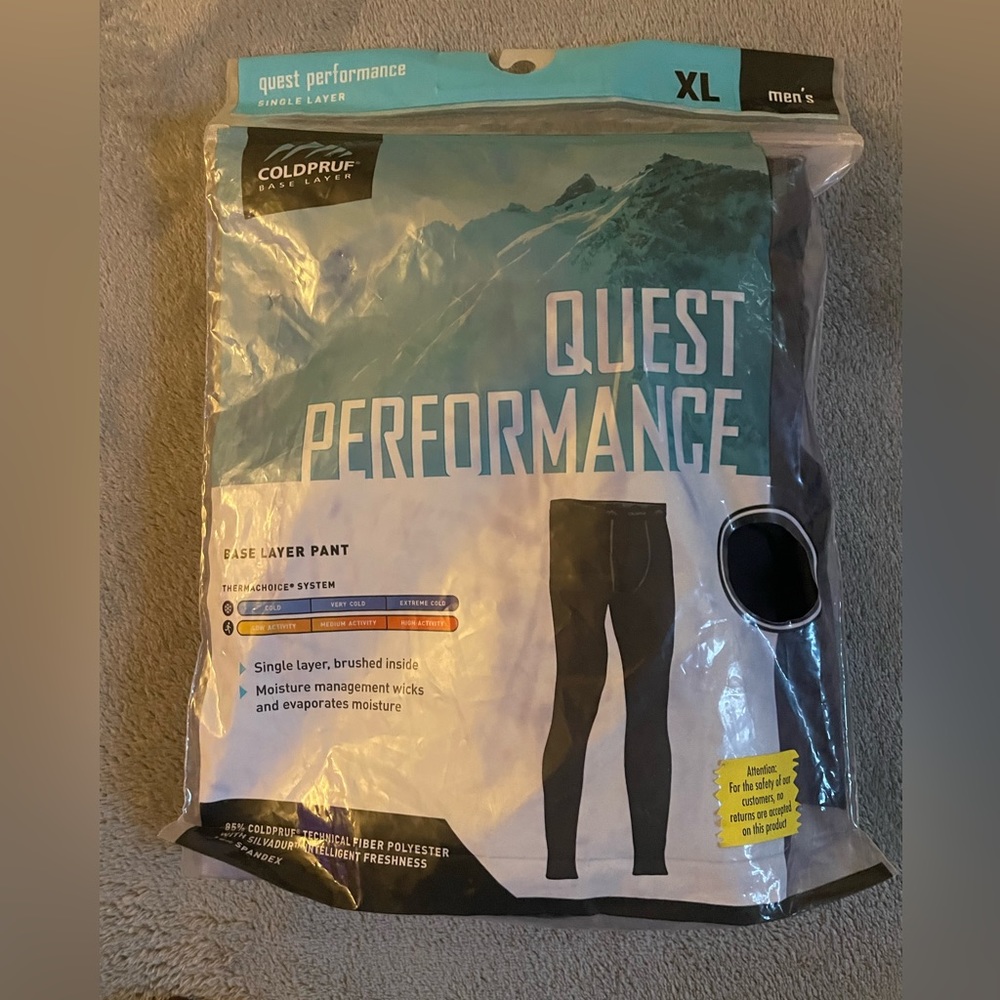 Performance thermal bottoms.